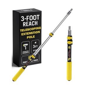 Bates Telescoping Extension Pole 3 Foot Reach Universal Tip